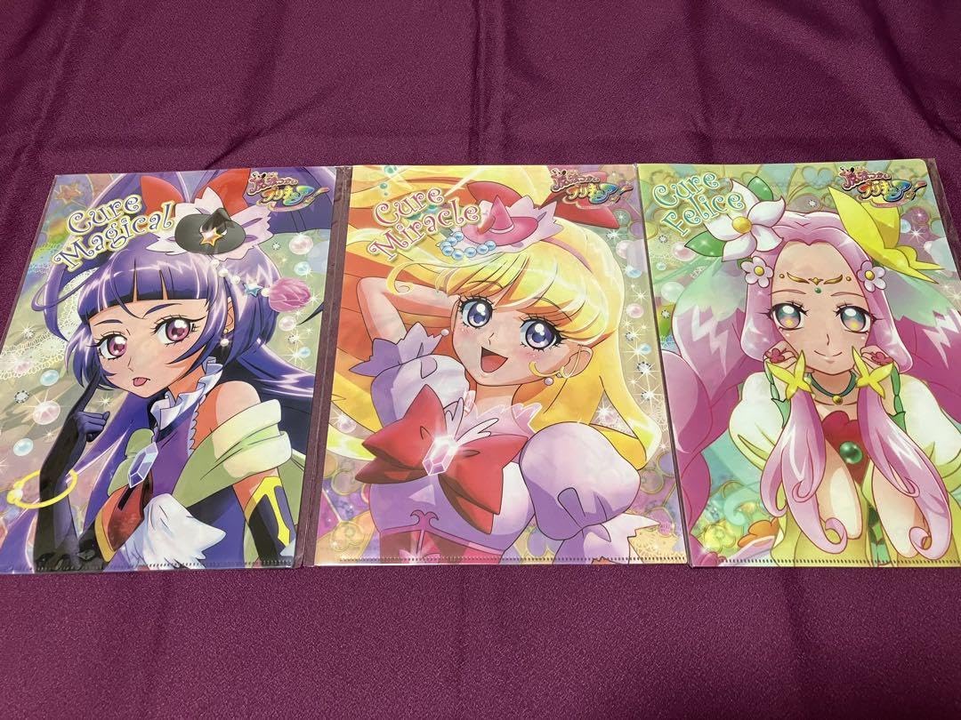 CG柄 クリアファイル キュアミラクル キュアマジカル 魔法つかいプリキュア Amazon.co.jp: 魔法つかいプリキュア A4クリアファイル CG柄 : 文房具